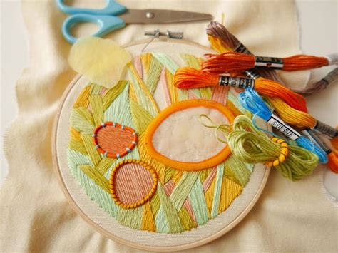 embroidery is an example of which type of fiber craft